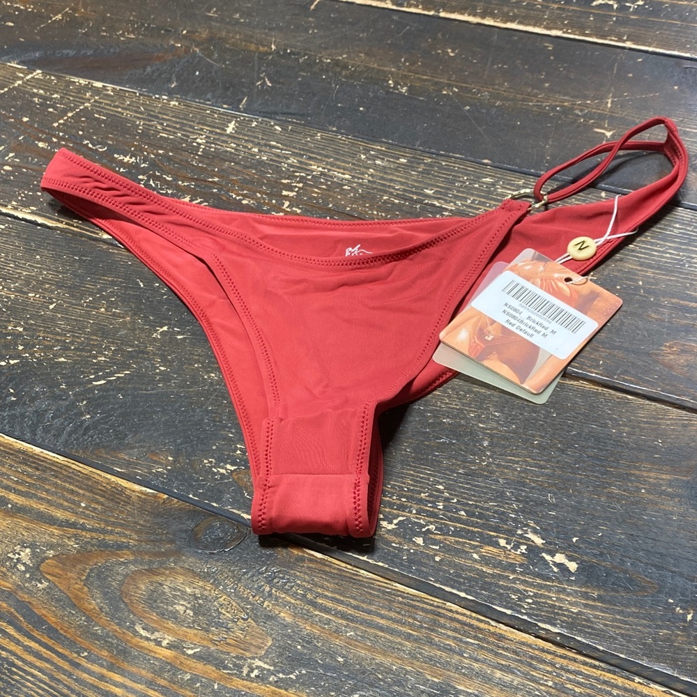 Oh Polly Swim Red Bikini Bottom - M